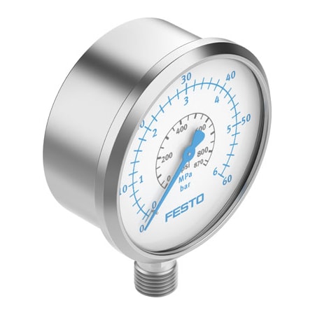 Festo Pressure Gauge PAGL-HP3-63-60-G14-RC PAGL-HP3-63-60-G14-RC
